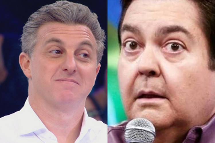 Luciano Huck e Faustão Segundo fontes, Luciano Huck pode desistir de se candidatar à presidência para ocupar vaga de Faustão aos domingos - Foto: Reprodução/Rede Globo/ Montagem Área VIP