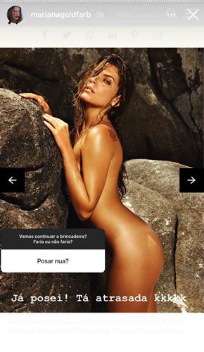 Mariana Goldfarb/ Instagram