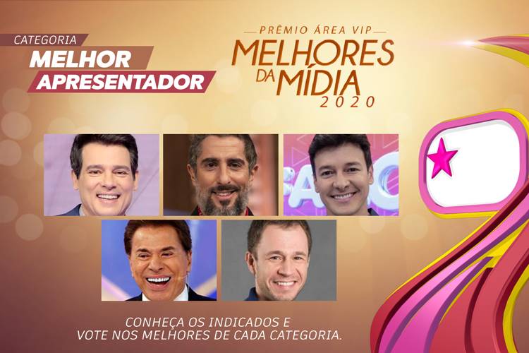 Qual foi o Melhor Apresentador de 2020? – Vote no Prêmio Área VIP!