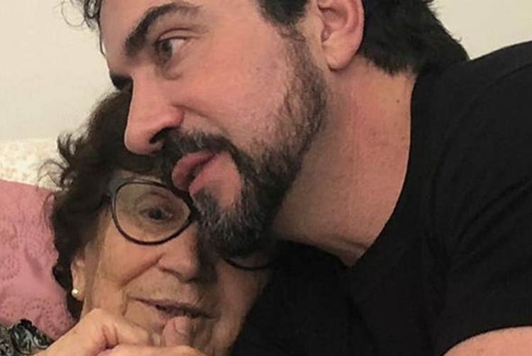 Padre Fabio de Melo e a mãe - Reprodução Instagram
