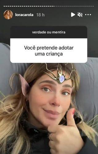 Aos 42 anos de idade, Carolina Dieckmann revela desejo de adotar - Foto: Reprodução/Instagram