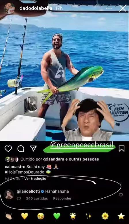 Print Instagram Caio Castro Após Caio Castro aglomerar em Noronha, Dado Dolabella critica galã e detona Giovanna Lancellotti - Foto: Reprodução/Instagram