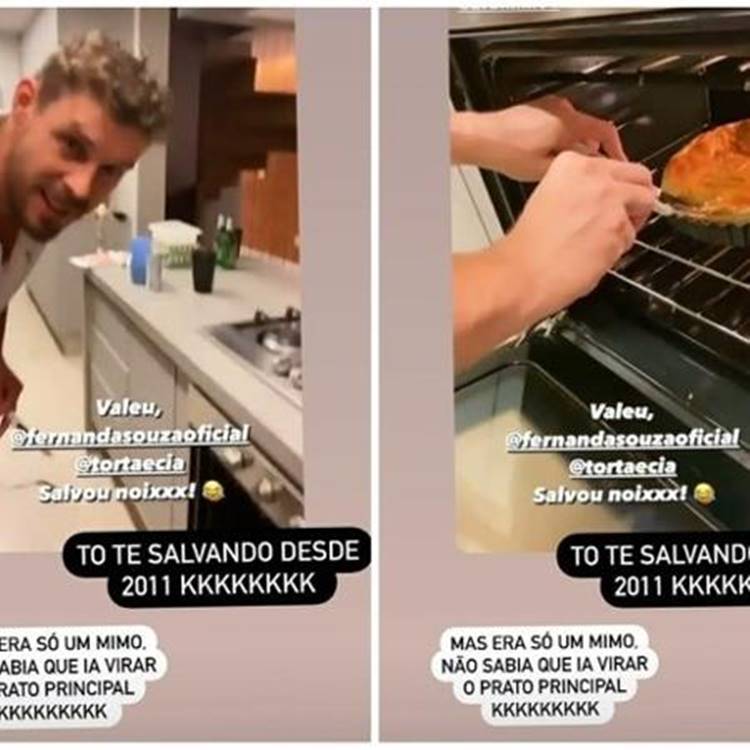 Fernanda Souza faz comida para ceia de final de ano de ex-marido, Thiaguinho - Foto: Reprodução/Instagram