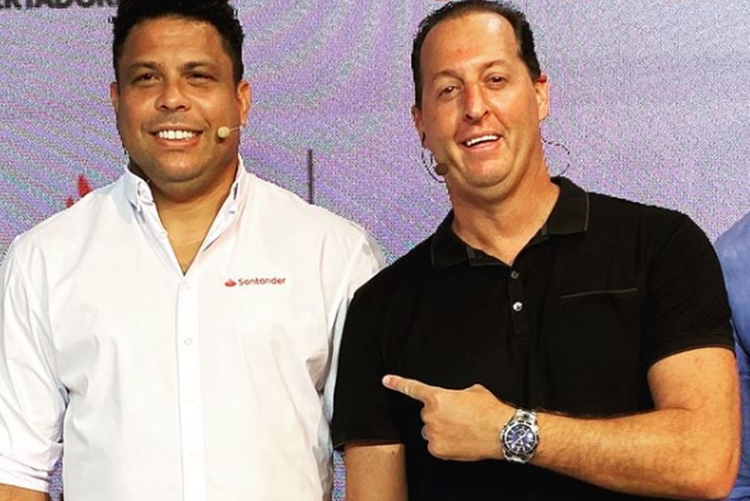 Ronaldo Fenômeno e apresentador Benjamim Bak foto reprodução Instagram Ronaldo Fenômeno e apresentador Benjamim Bak foto reprodução Instagram