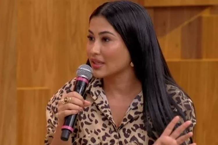 Thaynara OG desabafa sobre lipoaspiração no programa 'Encontro': ''Sinto muita culpa'' - Foto: Reprodução/Rede Globo
