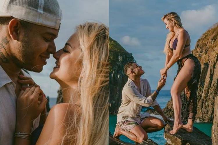 Tierry e Gabi Martins Após assumir romance com Gabi Martins, Tierry revela que quer casar com cantora: ''Namorar é para os fracos'' - Foto: Reprodução/Instagram