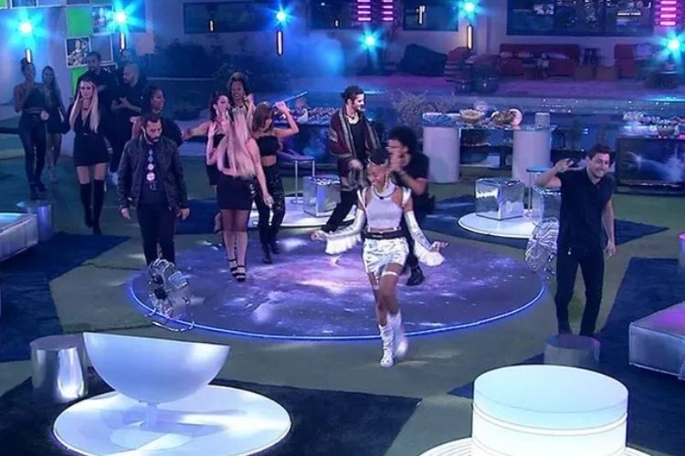 A festa de Karol Conká - Reprodução: BBB 21 A festa de Karol Conká - Reprodução: BBB 21