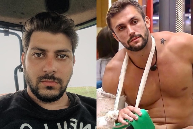Caio e Arthur foto reprodução Instagram montagem Área Vip Caio e Arthur foto reprodução Instagram montagem Área Vip