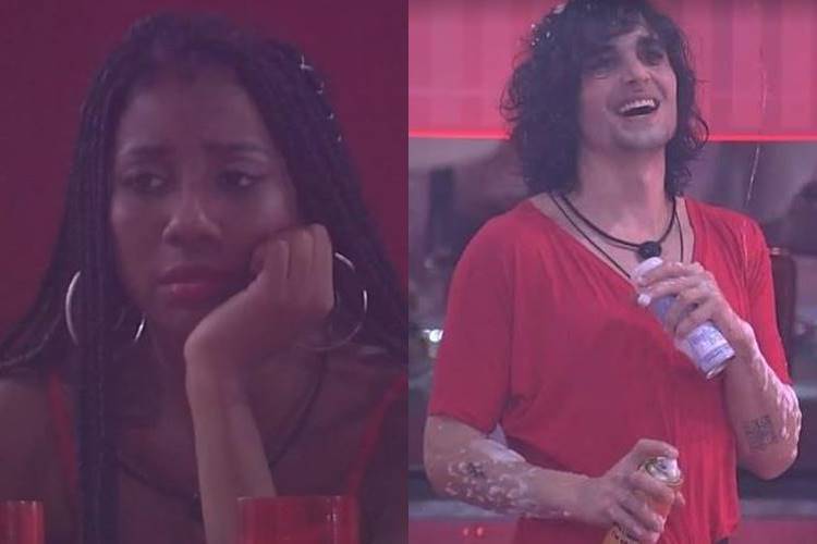 Camilla de Luca e Fiuk BBB 21: Brothers perdem estalecas devido a ''guerra de espuma'' e se irritam com produção - Foto: Reprodução/ Rede Globo/ Montagem Área VIP