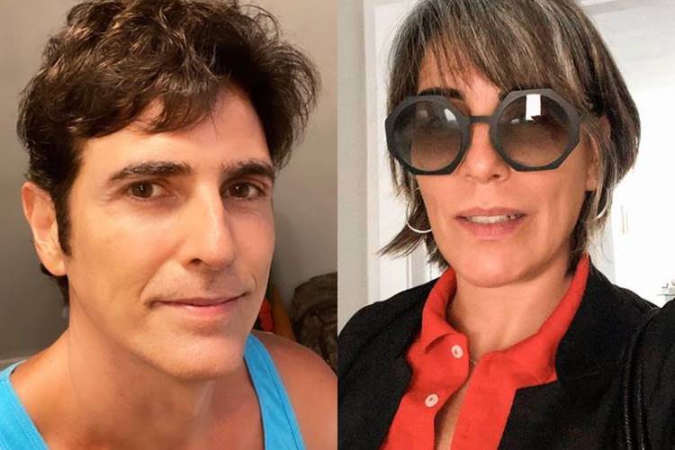 Nas redes sociais, Reynaldo Gianecchini relembra gravações com Gloria Pires: ''Era uma aula constante'' - Foto: Reprodução/ Instagram/ Montagem Área VIP