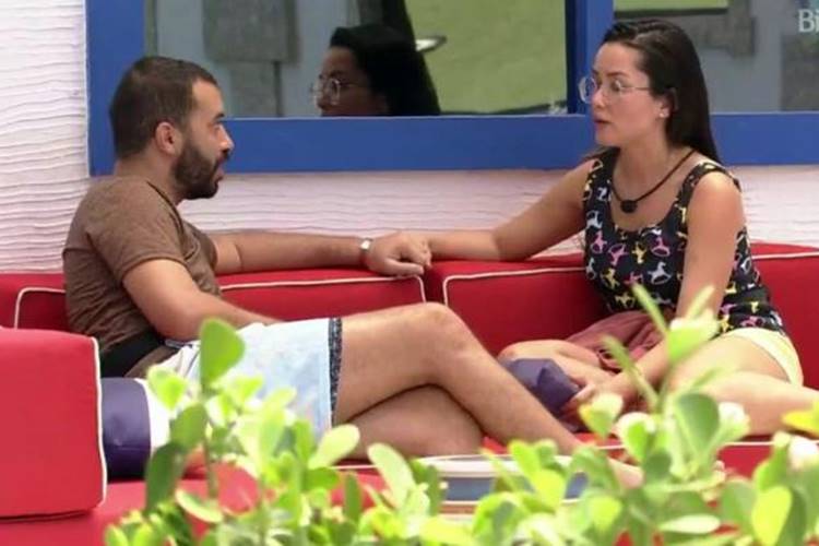 BBB21: Em conversa com Gilberto, Juliette desabafa sobre atitudes de Fiuk - ''Me alfinetando o tempo inteiro'' - Foto: Reprodução/ Rede Globo