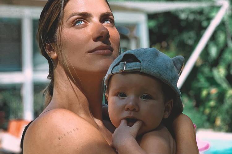 Giovanna Ewbank celebra os 7 meses de seu caçula, Zyan