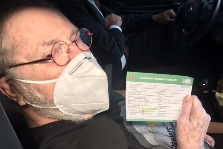 Jô Soares - Reprodução: Twitter Natacha Mazzaro Jô Soares - Reprodução: Twitter Natacha Mazzaro