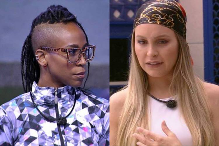 Karol Conká e Carla Diaz BBB 21: Pouco após chamar Carla Diaz para o VIP, Karol Conká volta a detonar a atriz - ''Não quero ter contato lá fora'' - Foto: Reprodução/ Rede Globo/ Montagem Área VIP