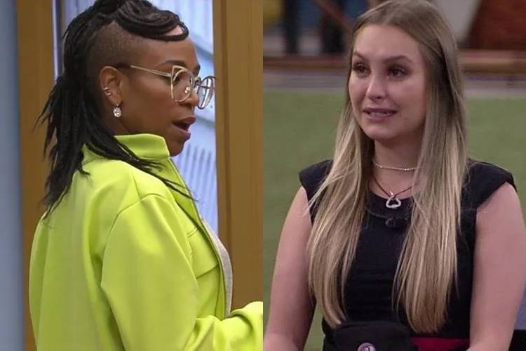 BBB 21: Karol Conká revela que quer Carla Diaz desestabilizada - Foto: Reprodução/ Rede Globo/ Montagem Área VIP