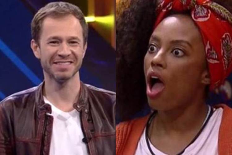 Tiago Leifert e Lumena - Instagram e Globoplay