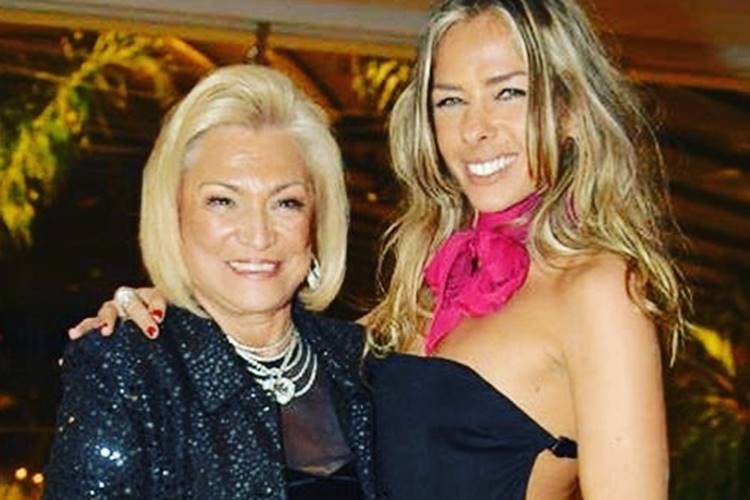 Adriane Galisteu e Hebe Camargo/ Instagram