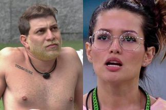 BBB21: Caio diz que Juliette não ganharia prova do líder e sister fica revoltada - Foto: Reprodução/Rede Globo/ Montagem Área VIP