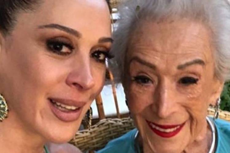 Claudia Raia com a mãe, Dona Odette Claudia Raia com a mãe, Dona Odette (Reprodução/Instagram)