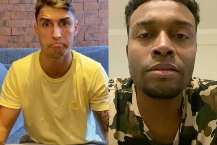 Após acusações no ''BBB 21'', Felipe Prior revela que irá processar Nego Di - Foto: Reprodução/ Instagram/ Montagem Área VIP