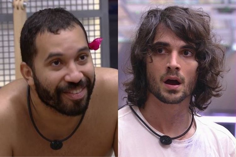 Gilberto e Fiuk - Reprodução: TV Globo Gilberto e Fiuk - Reprodução: TV Globo