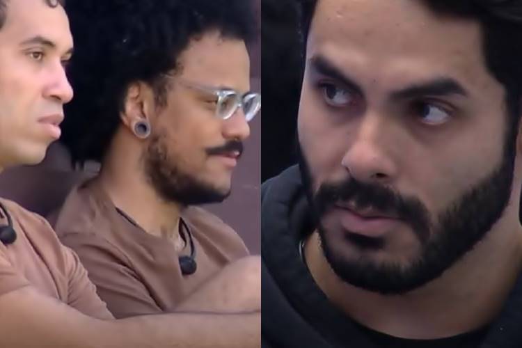 BBB21: João Luiz e Gilberto demonstram insatisfação com Rodolffo e disparam - ''Muito ranço'' - Foto: Reprodução/ Rede Globo/ Montagem Área VIP