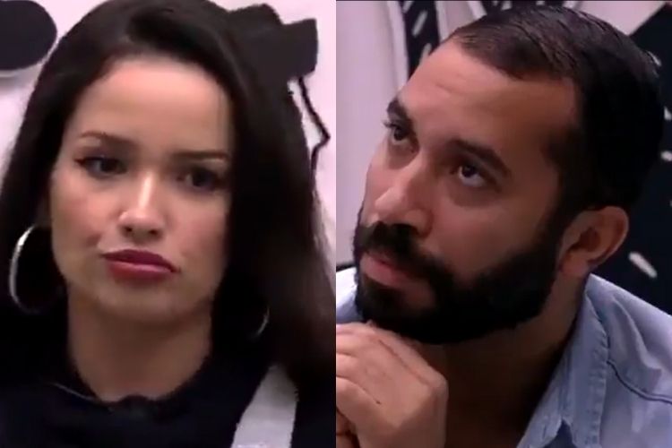 Juliette e Gilberto - Reprodução: TV Globo Juliette e Gilberto - Reprodução: TV Globo