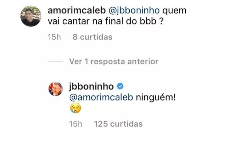 BBB21: Pela primeira vez, Boninho fala sobre a final do reality - Foto: Reprodução/ Instagram