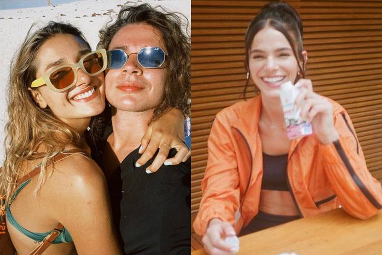 Sasha conta como conheceu seu noivo, João Figueiredo, e revela que Bruna Marquezine foi essencial - Foto: Reprodução/ Instagram/ Montagem Área VIP