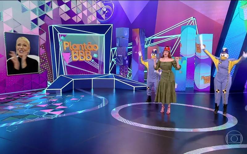 Ana Clara faz homenagem para Xuxa no Plantão BBB (Reprodução/TV Globo)