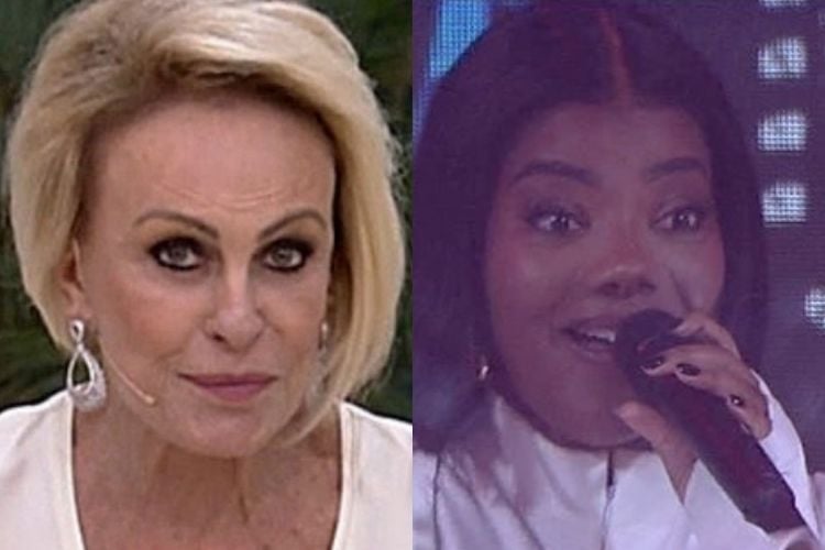 Ana Maria Braga e Ludmilla - Reprodução: TV Globo