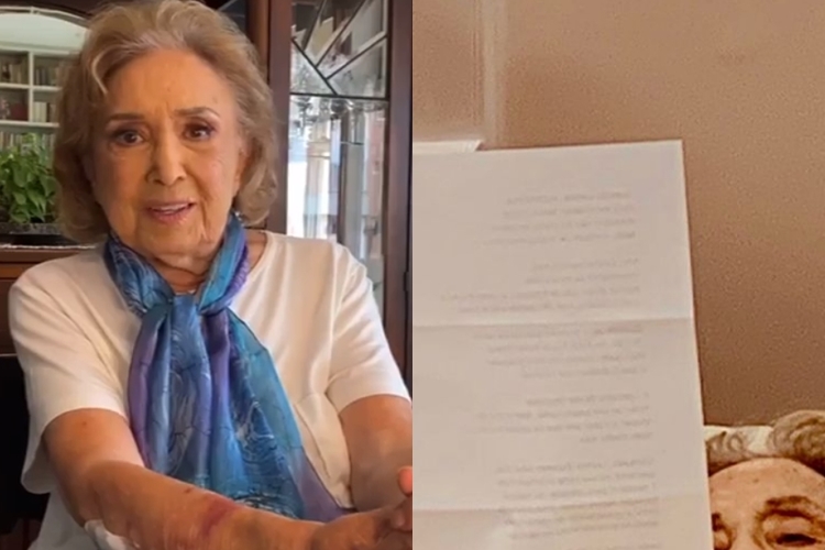 Eva Wilma foto reprodução Instagram montagem Area Vip Eva Wilma foto reprodução Instagram montagem Area Vip