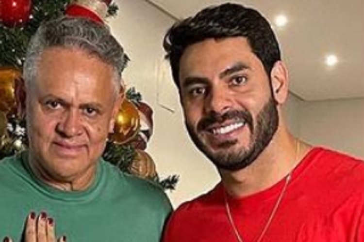 Foto: Rodolffo e o pai Juarez Dias (Reprodução/Instagram)
