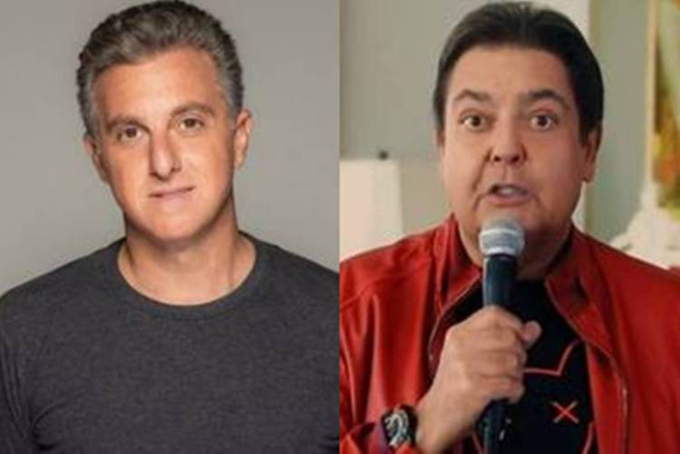 Luciano Huck e Fausto Silva - Instagram