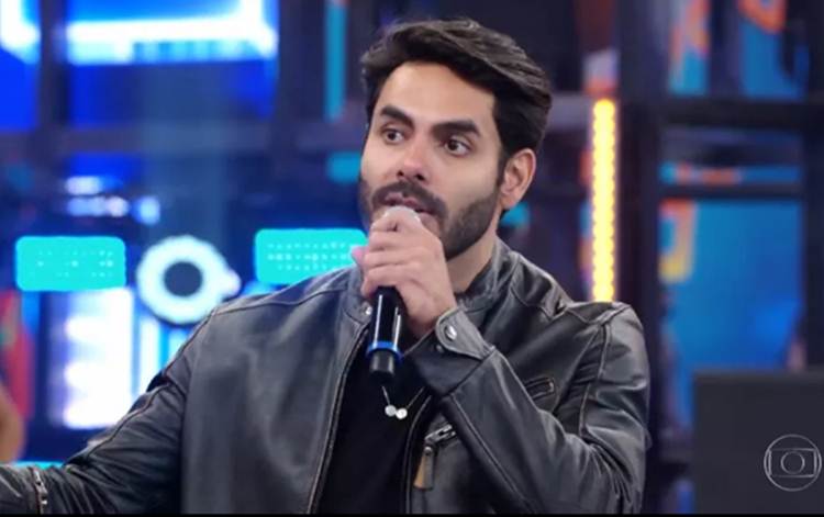 Rodolffo pede para voltar no Domingão e apresentador brinca: “pega a senha aí rápido”