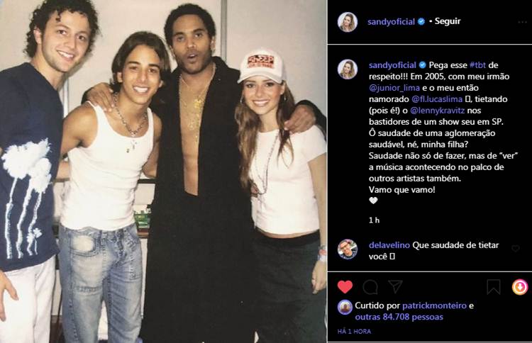 Filho de Chitãozinho é ignorado por Xororó, Sandy e Junior em festa