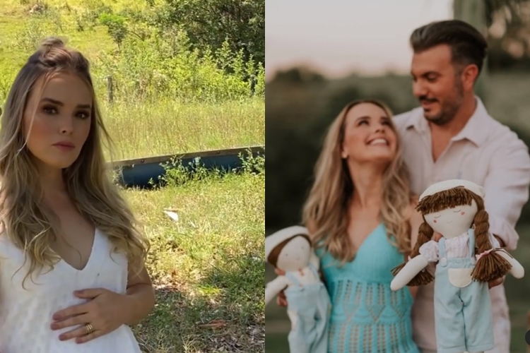 Thaeme Mariôto, grávida pela segunda vez, revela sexo e nome de seu segundo filho