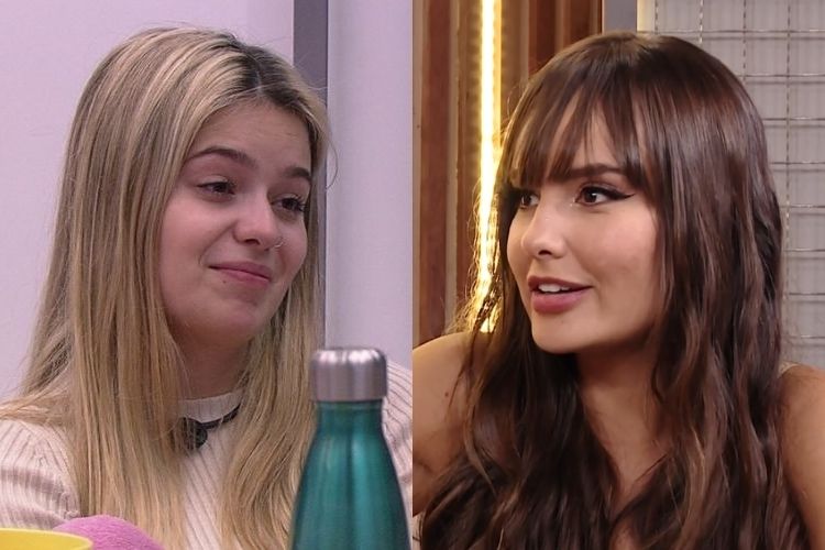 Viih Tube e Thais - Reprodução: TV Globo Viih Tube e Thais - Reprodução: TV Globo