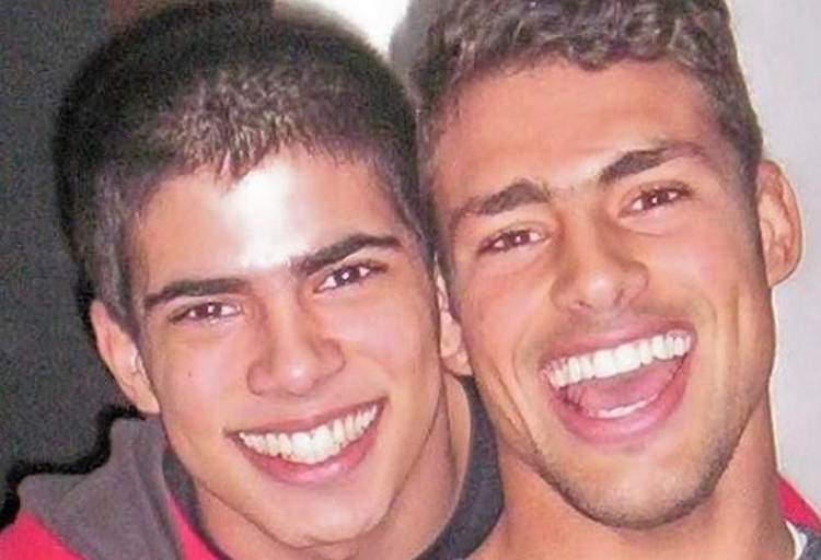 Cauã Reymond e o irmão - Instagram
