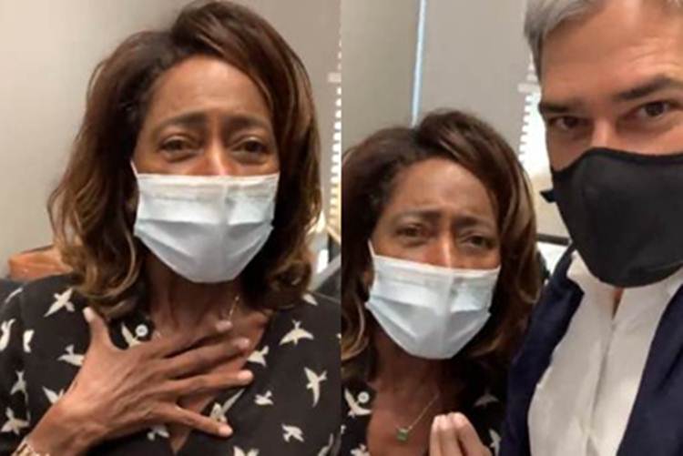 Gloria Maria e William Bonner - Instagram