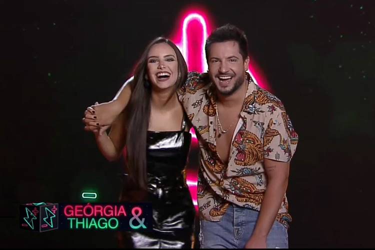 Power Couple - Georgia e Thiago (Edu Moraes/Record TV/Divulgação)