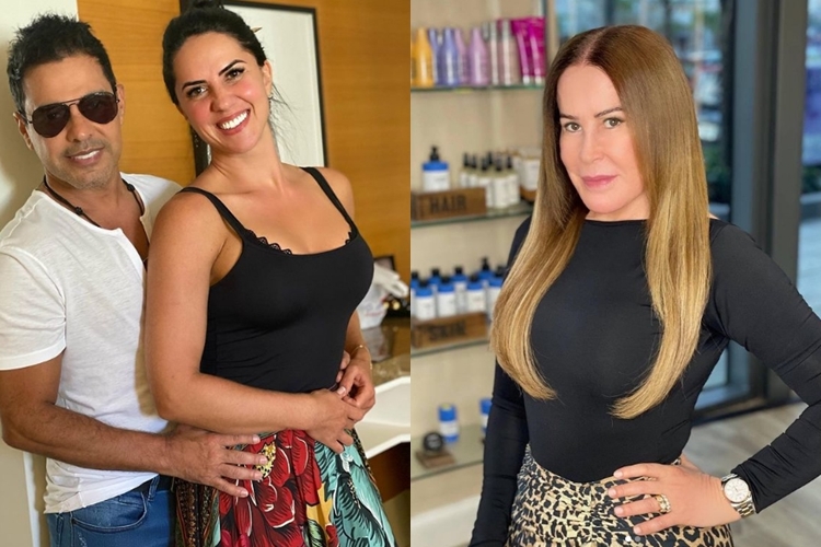 Sertanejo Zezé Di Camargo e noiva Graciele e Zilú Godói foto reprodução Instagram montagem Area Vip Sertanejo Zezé Di Camargo e noiva Graciele e Zilú Godói foto reprodução Instagram montagem Area Vip