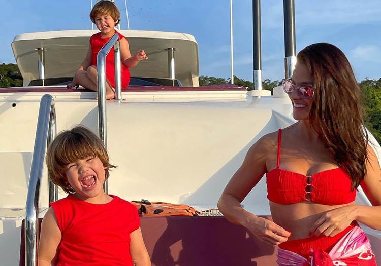 Andressa Suita e filhos - Instagram