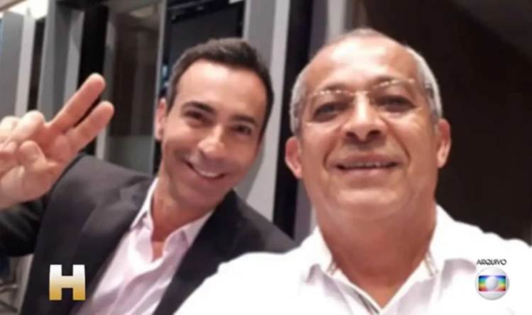 Cesar Tralli e Toninho Asa - TV Globo