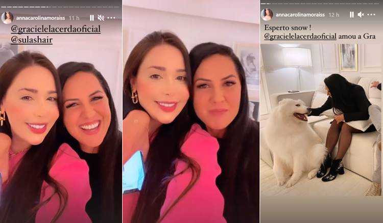 Anna Carolina e Graciele Lacerda/Instagram