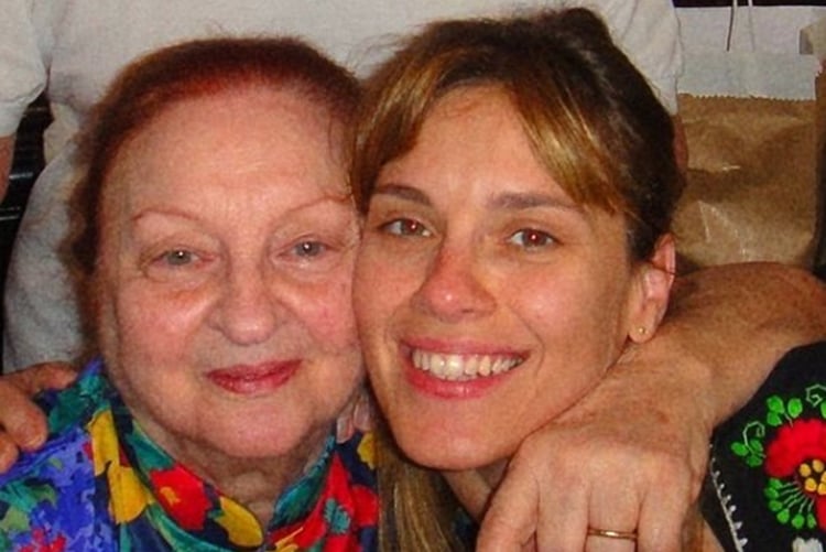 Carolina Dieckamnn e sua avó foto reprodução Instagram