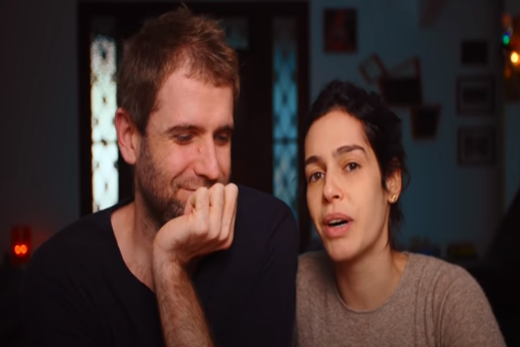 Emanuel Aragão e Maria Flor foto reprodução youtube Emanuel Aragão e Maria Flor foto reprodução youtube