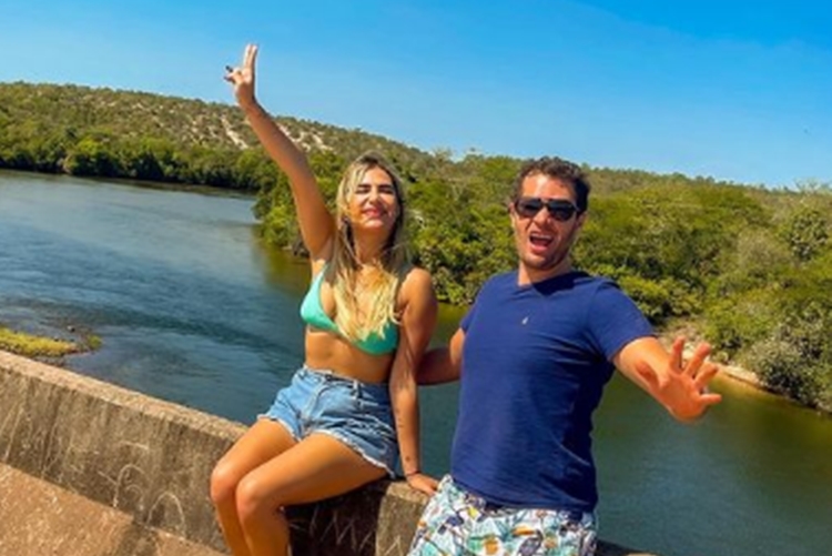 Jessica Costa e Pedro Leonardo foto reprodução Instagram Jessica Costa e Pedro Leonardo foto reprodução Instagram