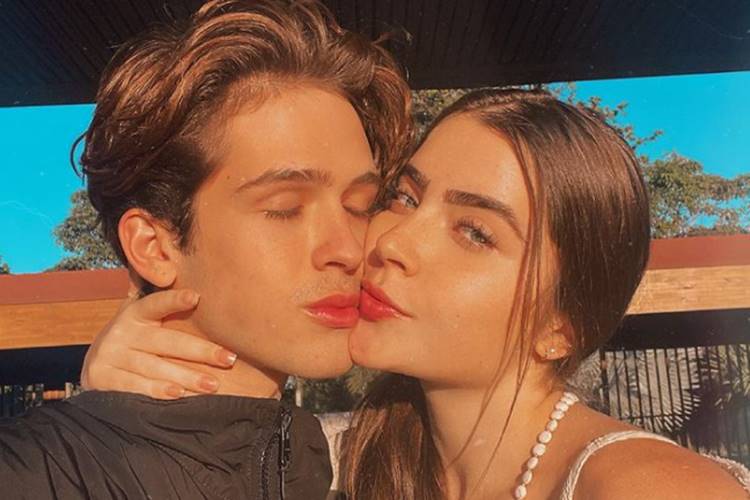 João Guilherme e a namorada Jade Picon/Instagram