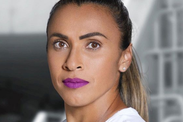 Marta jogadora da seleção Brasileira foto reprodução Instagram Marta jogadora da seleção Brasileira foto reprodução Instagram